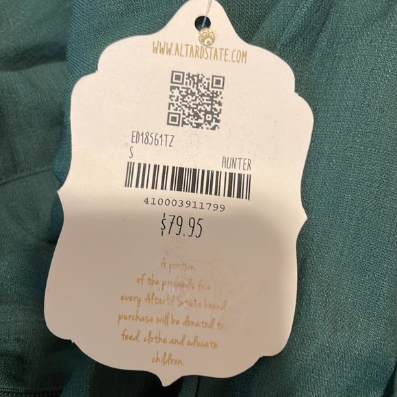 NWOT ALTER’D STATE DRESS - Picture 7 of 7